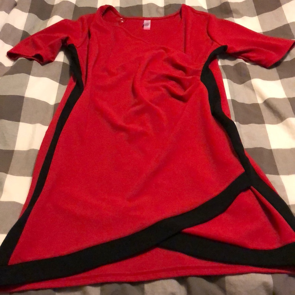 Red dress 3XL